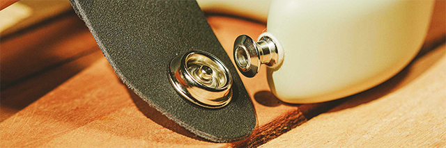 Dunlop® SLS1032BR Seguro Correa Straplok® Dual Design Brass